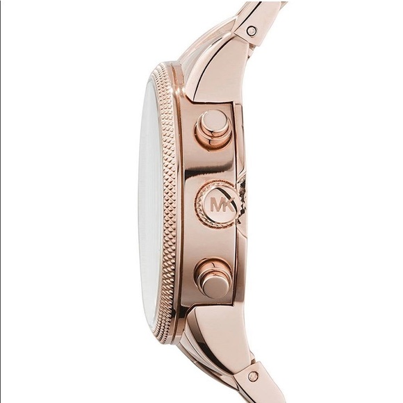 Michael Kors Stainless Steel Rose Gold Watch - Picture 3 of 5